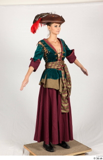  Photos Medieval Castle Lady in dress 1 Medieval clothing medieval Castle lady whole body 0008.jpg